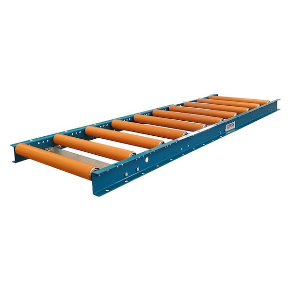 Ultimation Roller Conveyor with Covers, 18inW x 5L, 1.5in Dia. Rollers URS14G-18-6-5U - main